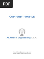 Download Company Profile  by Al Ameen Engineering LLC SN31868548 doc pdf