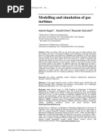 Modelling and Simulation of Gas Turbines: Hamid Asgari, Xiaoqi Chen, Raazesh Sainudiin