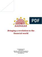 Aadhaar in The Financial World 06032014