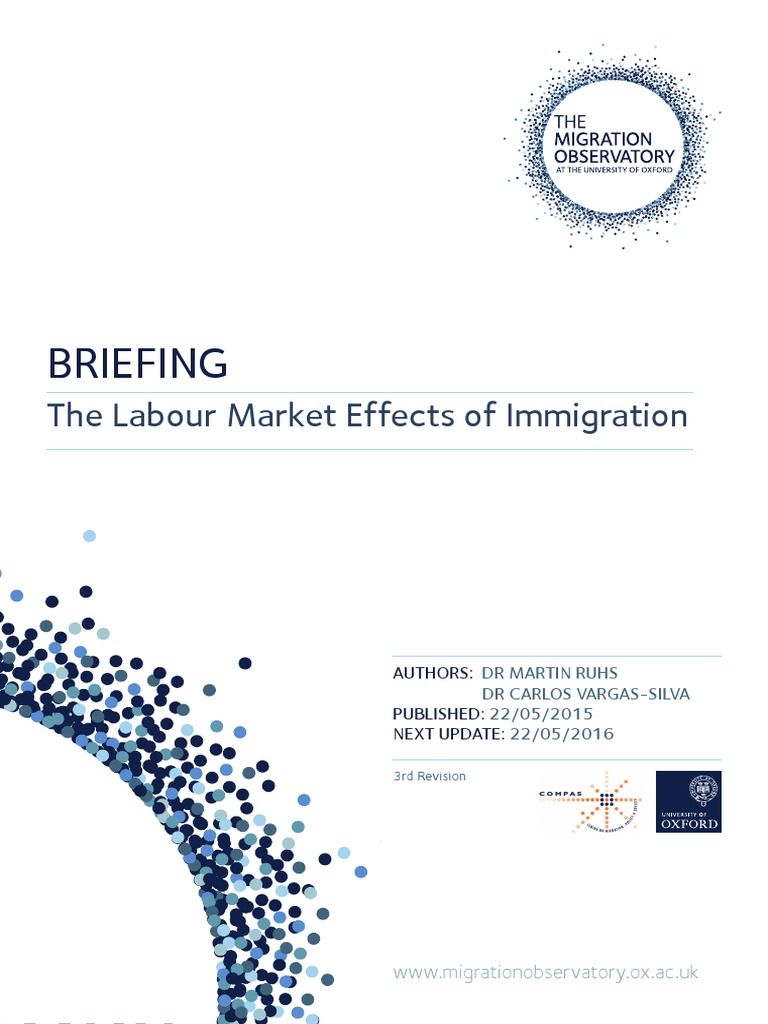 Immigration's Impact on UK Wages and Jobs | PDF | Immigration | Labour ...