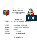 Informe de Concreto