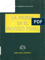 La Prueba en El Derecho Penal - Lino Enrique Palacio(1)