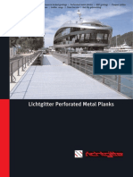 Lichtgitter Perforated Metal Planks