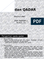 Qada Dan Qadar