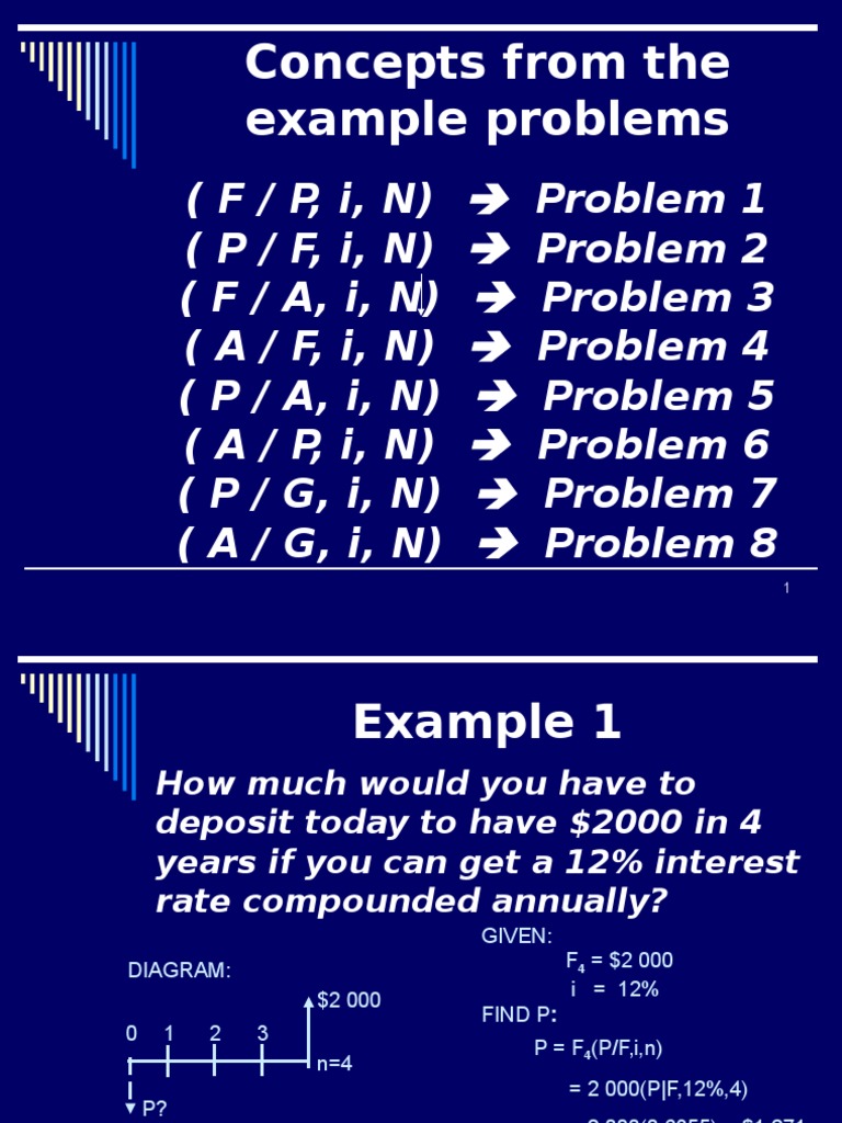 Engineering Economy Lecture | PDF | Present Value | Interest