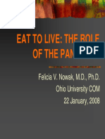 The Role of the Pancreas in Digestion and Metabolism