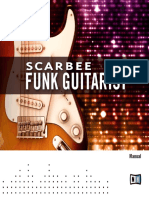 Scarbee Funk Guitarist Manual English