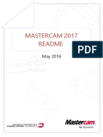 Mastercam 2017 Readme
