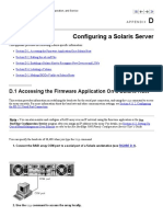 Configuring A Solaris Server