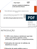 Fatores Que Inflenciam A Adesão de Diabéticos À