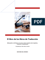 El Libro de Los Libros de TRADUCCION