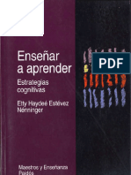 Haydeé Estevéz. Enseñar A Aprender - Estrategias Cognitivas PDF