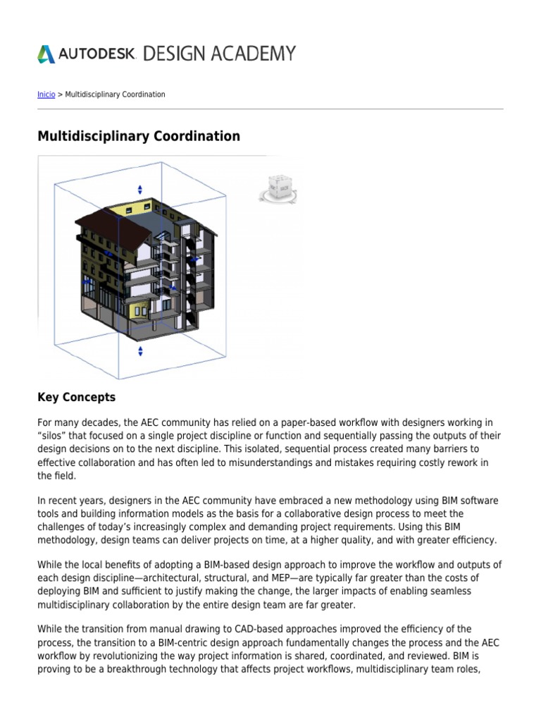 Autodesk University Workshop - Multidisciplinary Coordination - 2015-04 ...