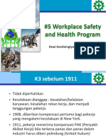 P5 K3 Workplace Safety Health Program