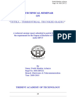 TETRA Seminarreport