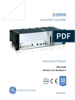 D20MX Substation Controller Instruction Manual