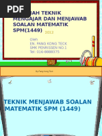 Teknik JWB Maths Spm-PANG