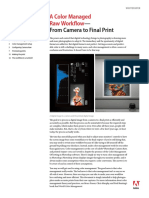 Color Managed Raw Workflow