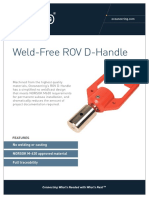 Weld-Free ROV D-Handle: Features Features