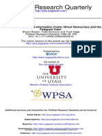 Ballot Propositions and Information Cost