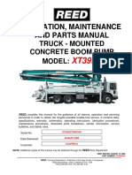 Reed - Camion - XT39R4 - 1003 - Technical Manual - Panel de Control PDF