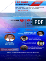 Poster Simposisum Nasional Kelautan Dan Perikanan 2016