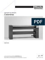 Calandra Miéle HM 5316 (Manual de Intruções)