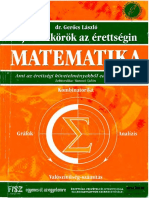 Gerocs Laszlo Matematika Uj Temakorok Az Erettsegin 134o Jo Ocr