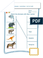 Match Animal Names 3