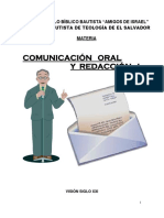 Folleto Comunicacin Oral y Redaccin i