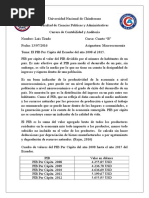 El Pib Percapita