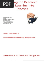 Download Putting the Research on Learning Into Practice SACSCOC Conference by Terry Doyle SN318748968 doc pdf