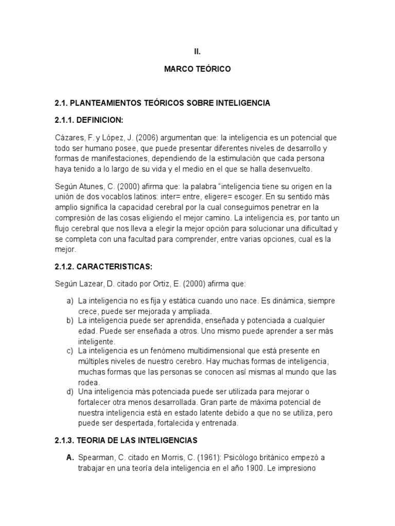 Marco Teórico de las Emociones | PDF | Las emociones | Inteligencia ...