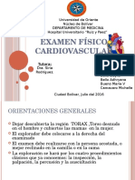 Examen Físico Cardiovascular