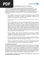 Treasury Management Service Addendum Draft - Additional Requirements 06-2016