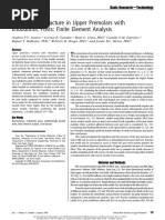 Vertical Root Fracture in Upper Premolars