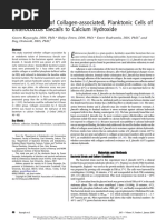 e.fecalis and calcium hydroxide