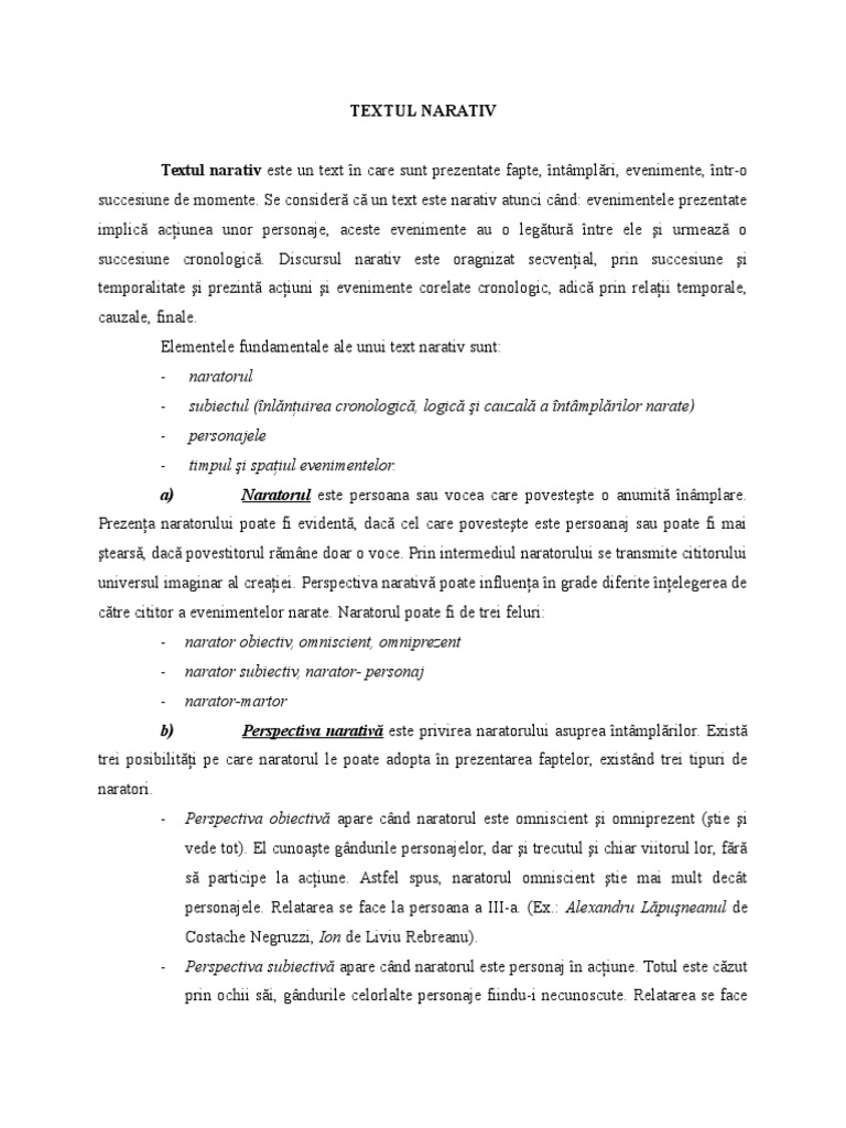 tetrahedron Medical ability Textul Narativ | PDF