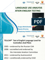 Aviation English Testing