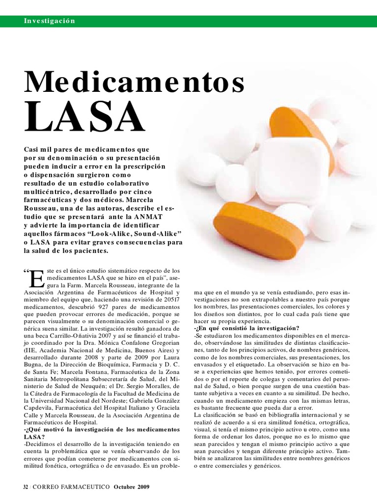 Medicamentos Lasa