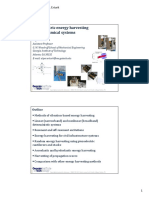 Piezoelectric Energy Harvesting From Dynamical Systems