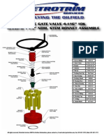 4-1/16" 10K TYPE FC GATE VALVE REPLACMENT PART NUMBERS