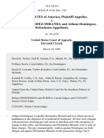 United States v. Hernandez-Miranda, 78 F.3d 512, 11th Cir. (1996)