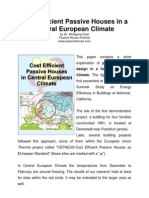 1998 - 2000 Paper on Passive House State of the Art (Wolfgang Feist at ACEEE)