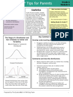 Eureka Math Grade 6 Module 6 Parent Tip Sheet