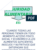 Seguridad Alimentaria