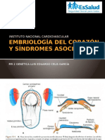 Embriología Del Corazón y Síndromes Asociados