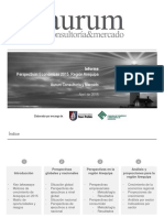 AURUM Informe Perspectivas Económicas 2015 Región Arequipa Abril 2015