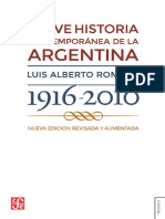Breve Historia Contemporanea Argentina 3ed