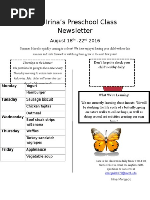 Parent Newsletter